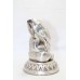 Indian God Ganesha Ganesh Figurine Hindu Statue Antique Silver Pooja Idol B548